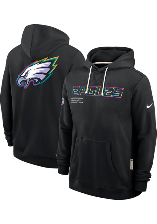 EAGLES 紙ジャケット コレクション 未開封 10枚セット コレクター向け Nike Philadelphia Eagles Mens BLACK Crucial Catch Hoodie - 173227173