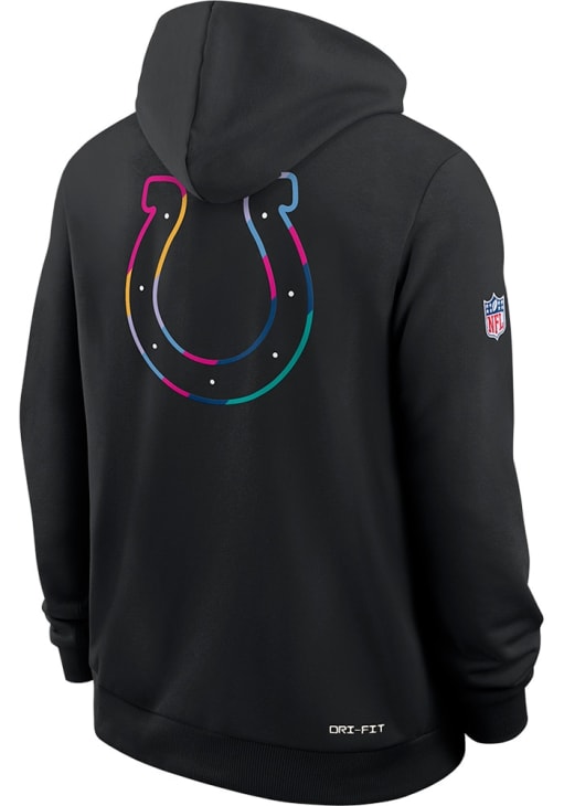 Nike Indianapolis Colts Mens BLACK Crucial Catch Hoodie - 173227179