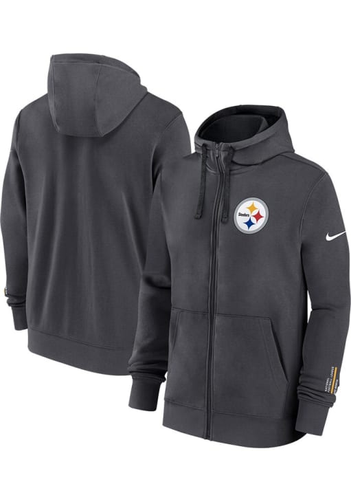 NIKE製コベルコ神戸Steelers ウォームアップウェア☆超レア☆神戸製鋼 Nike Pittsburgh Steelers Mens ANTHRACITE Club Full Zip - 173227293