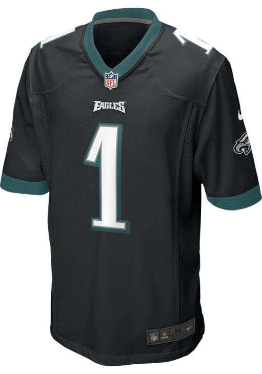 Jalen Hurts Philadelphia Eagles Alternate Game Jersey - BLACK