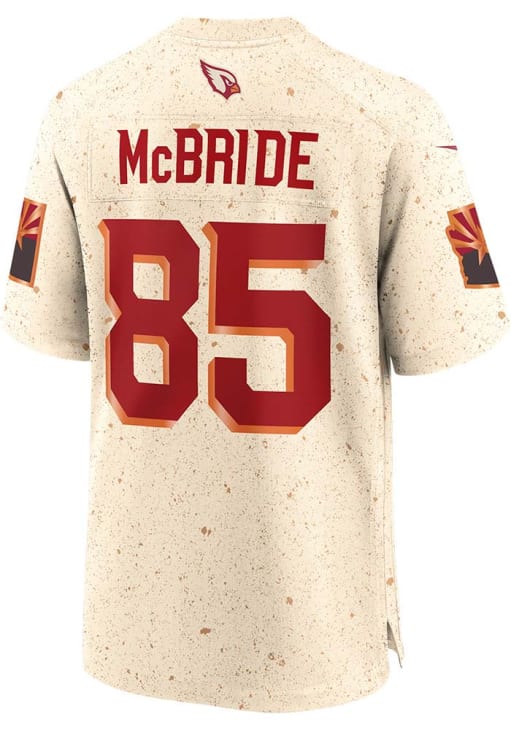 Trey McBride Arizona Cardinals IVORY Alt Game Jersey - 173227610