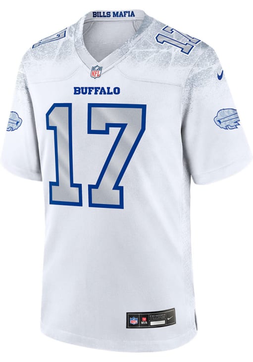 Josh Allen Buffalo Bills White Alt Game Jersey - 173227611