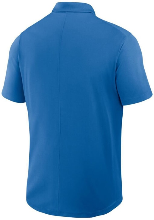 Nike Detroit Lions Mens Rewind Victory BLUE Short Sleeve Polo