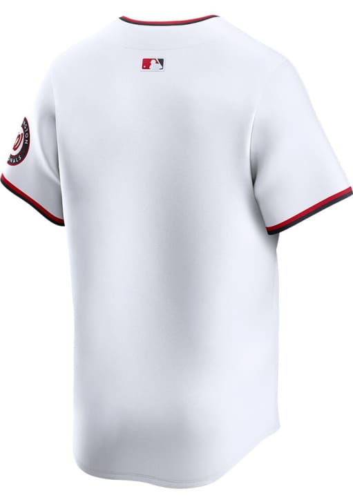 Nike Washington Nationals Mens White Home Limited Baseball Jersey