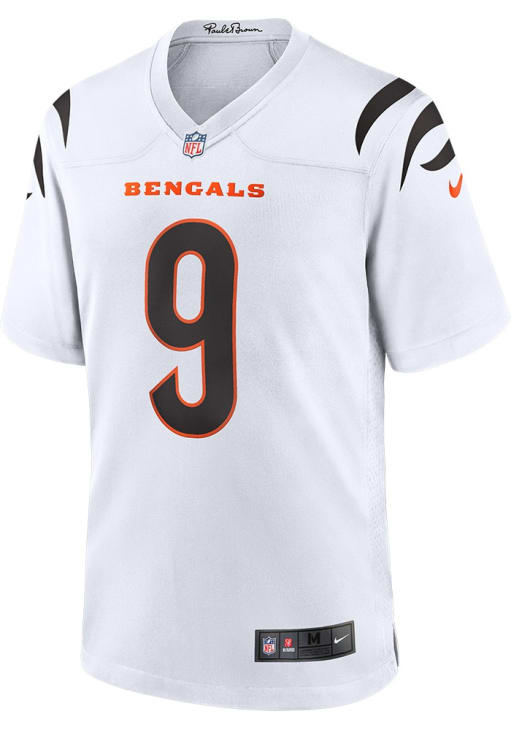 Joe Burrow Cincinnati Bengals WHITE Road Game Jersey - 17322812