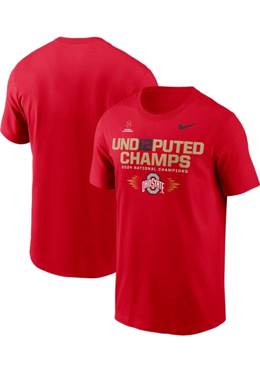 Nike Red Ohio State Buckeyes Football 2024 Football National