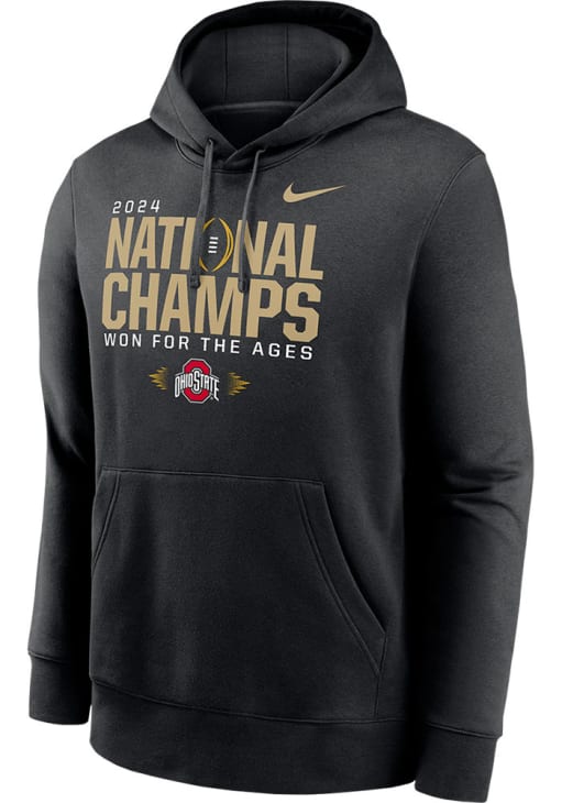 Nike Ohio State Buckeyes Mens BLACK Football 2024 Football