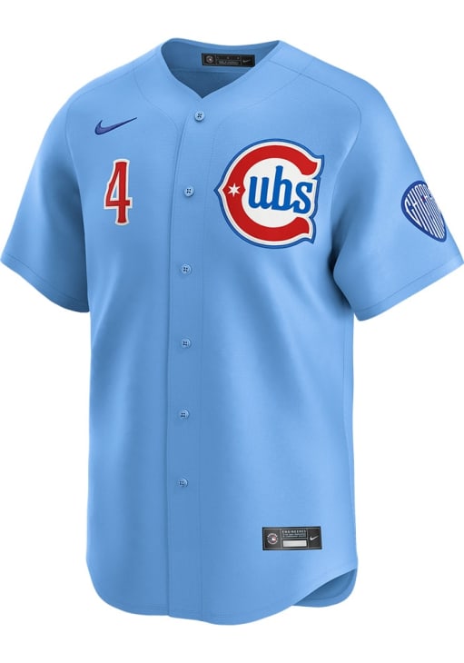 Pete Crow-Armstrong Chicago Cubs Mens LIGHT BLUE Alt Limited