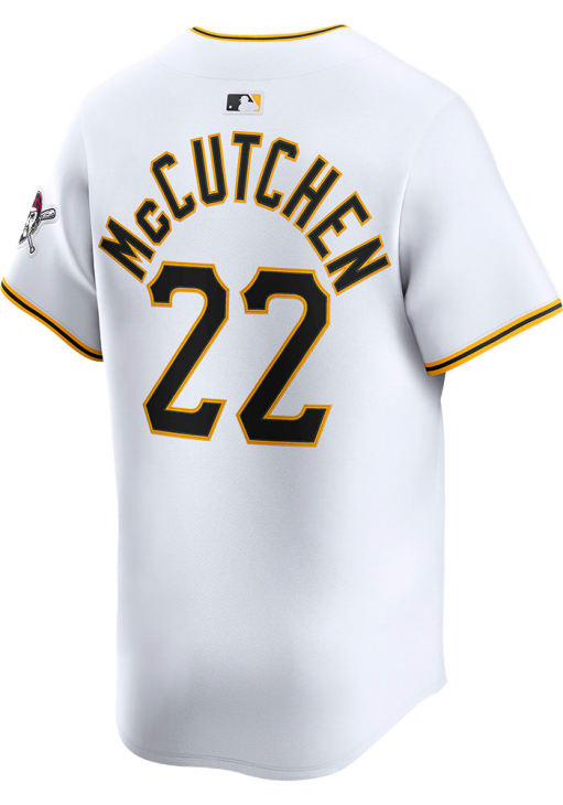 Andrew McCutchen Pittsburgh Pirates Mens White Home Limited