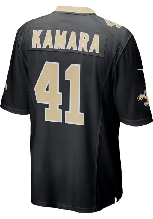 Alvin Kamara New Orleans Saints BLACK Home Game Jersey - 17323035