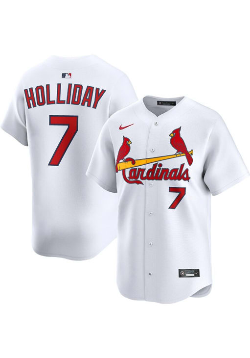 Matt Holliday St Louis Cardinals Mens White Home Limited Baseball