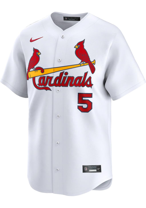 Albert Pujols St Louis Cardinals Mens White Home Limited Baseball