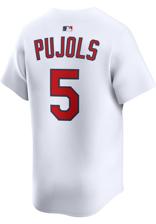 Albert Pujols St Louis Cardinals Mens White Home Limited Baseball