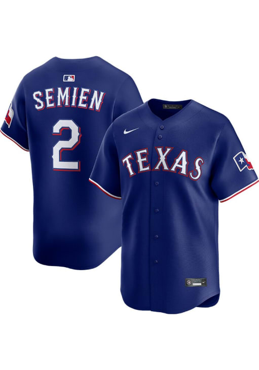Marcus Semien Texas Rangers Mens ROYAL Alt Limited Baseball Jersey 
