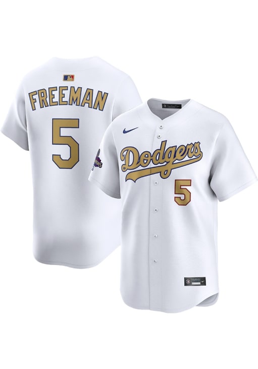 LA Dodgers ユニフォーム Freeman ワールドシリーズ優勝2024 Freddie Freeman Los Angeles Dodgers Mens White 2024 World Series