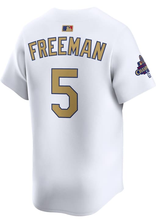 Freddie Freeman Los Angeles Dodgers Mens White 2024 World Series