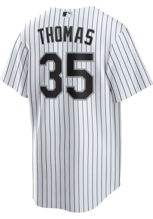 Frank Thomas Chicago White Sox Mens Replica White Home Jersey