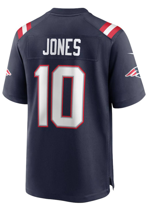 NIKE NFL PATRIOTS Jones 10 ユニホーム 2021-23 New England Patriots Jones #10 Nike Game Away Jersey (M) その他