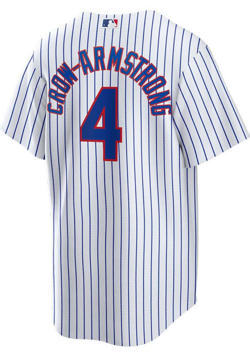 Pete Crow-Armstrong Chicago Cubs Mens Replica WHITE Home Jersey
