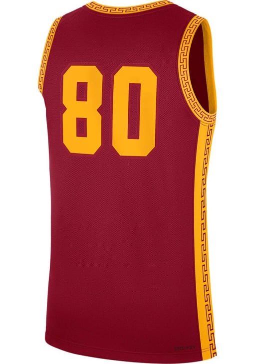 Nike Mens CRIMSON USC Trojans Replica Basketball Jersey - 173232335