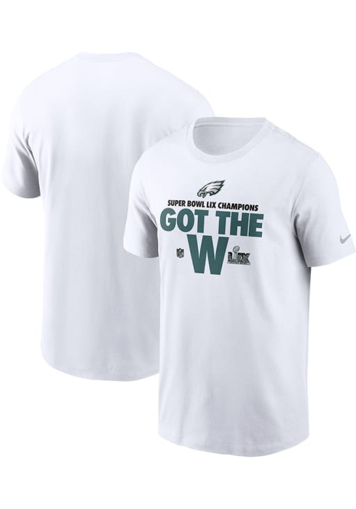 Nike Philadelphia Eagles White 2024 Super Bowl Champions Parade