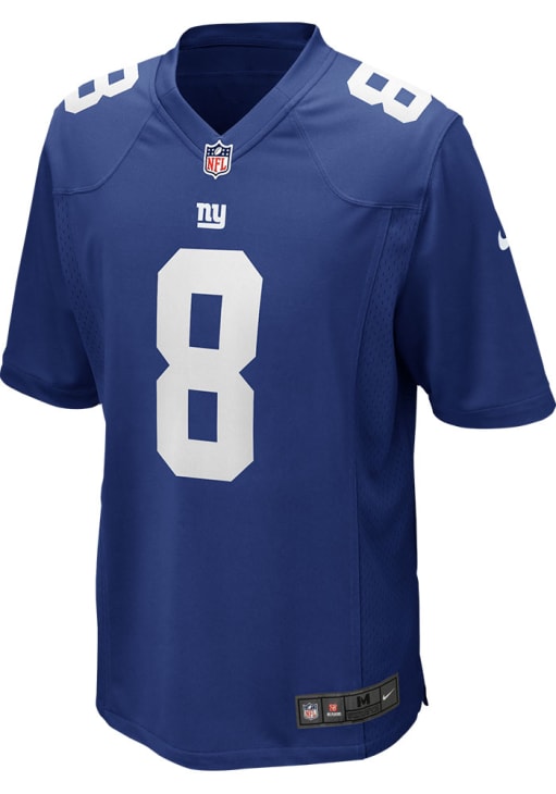 Daniel Jones New York Giants BLUE Home Game Jersey - 17323723