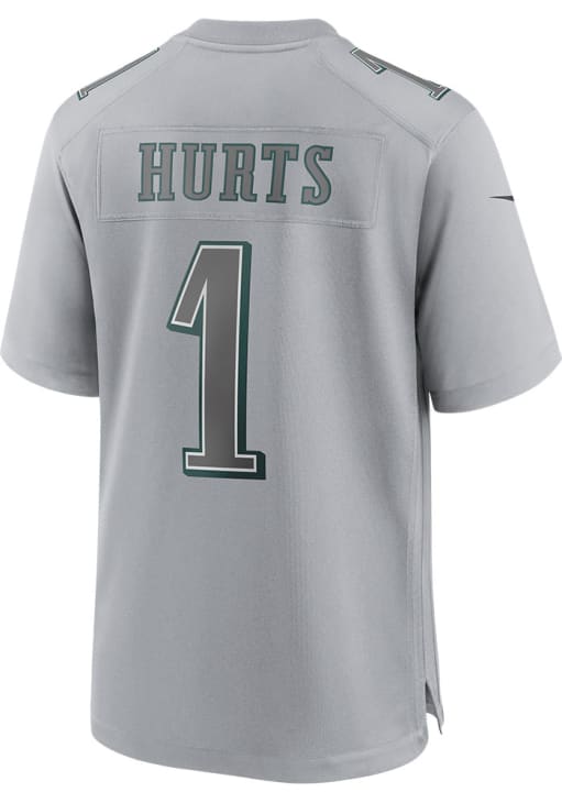 Jalen Hurts Philadelphia Eagles ATMOSPHERE Jersey - GREY