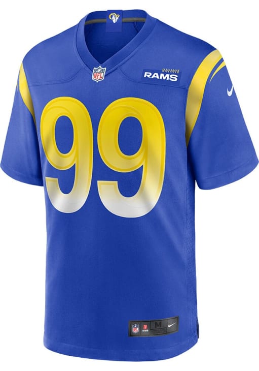 Aaron Donald Los Angeles Rams BLUE Home Jersey - 17324380