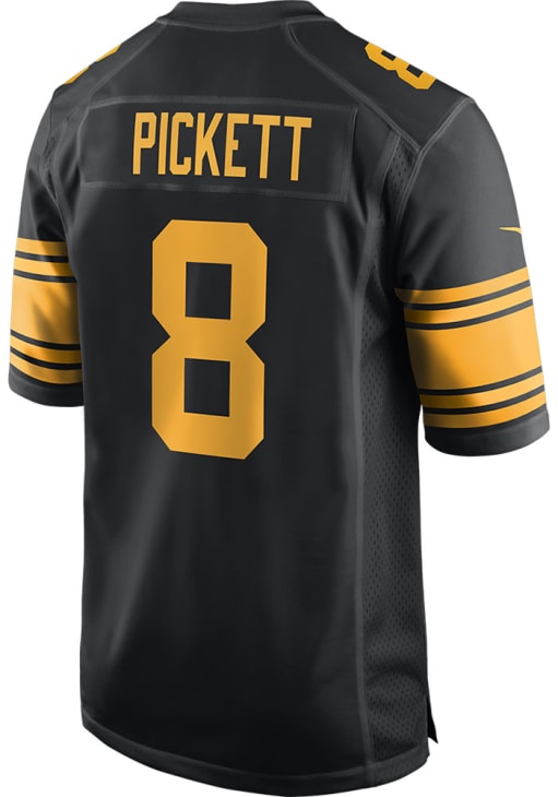ユニフォーム Pittsburgh Steelers NFL Jersey NWT Kenny Pickett Pittsburgh Steelers BLACK Alt Game Jersey - 17324392