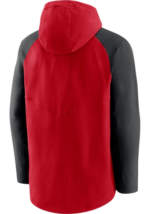 Nike Cincinnati Reds Mens Red PLAYER THERMA FULL ZIP JACKET Zip