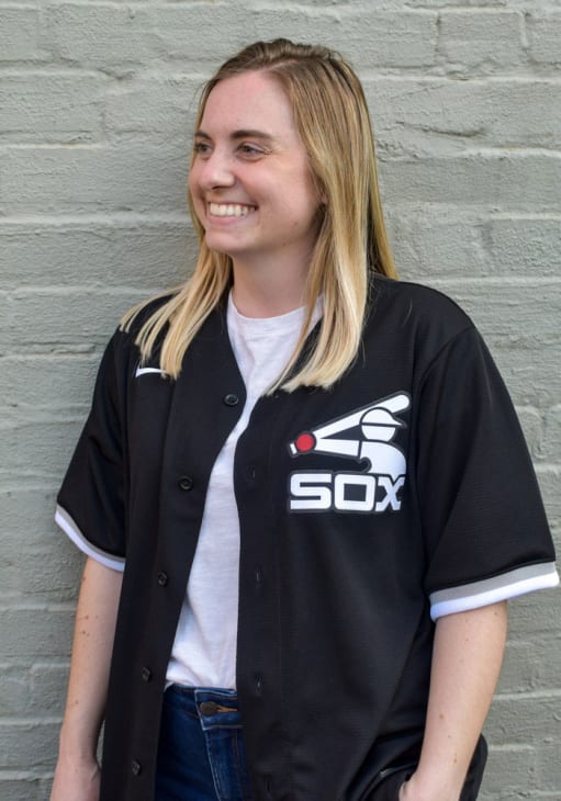 Chicago White Sox Mens Nike Replica BLACK Alt Jersey - 17325290