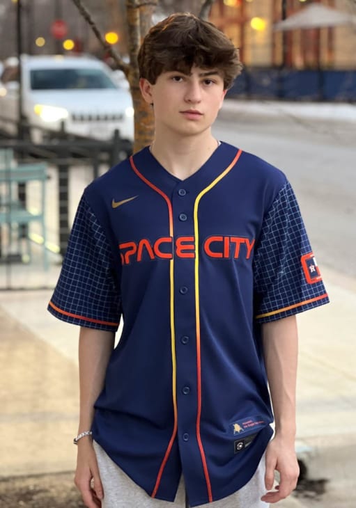 Men's Nike Navy Houston Astros City Connect Replica Jersey Size: Large Men's Nike Navy Houston Astros City Connect Replica Jersey Size: Large