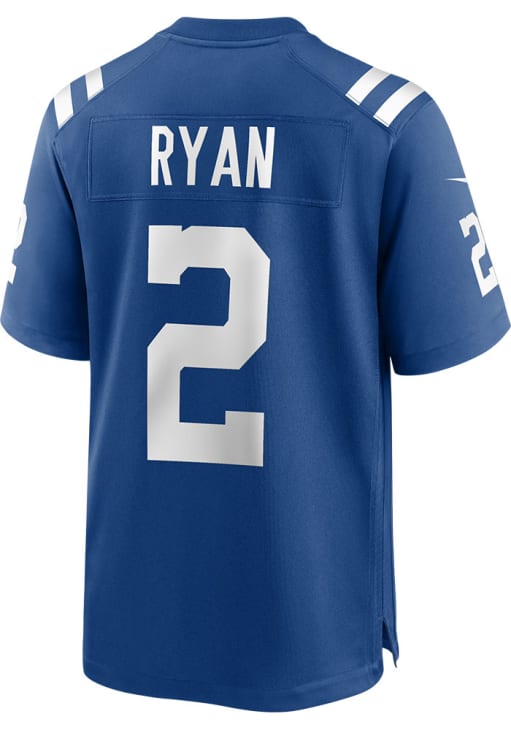 Matt Ryan Indianapolis Colts BLUE HOME GAME Jersey - 17325443