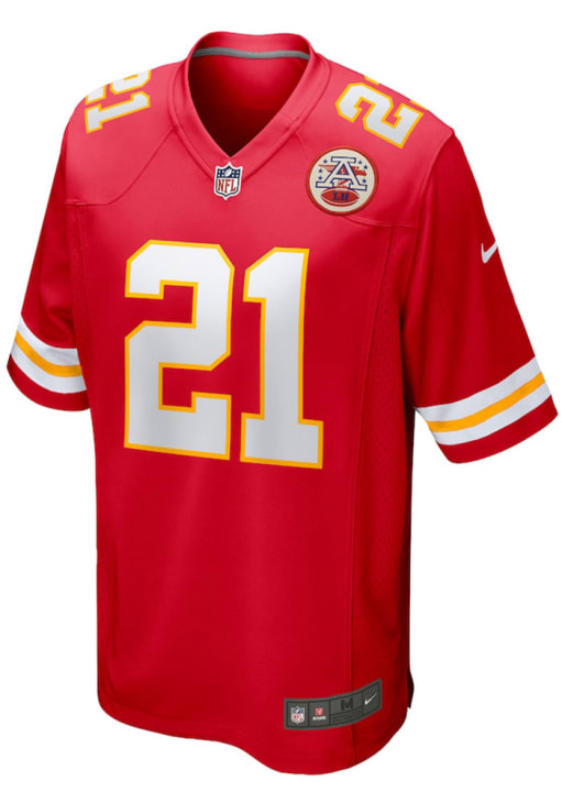 Trent Mcduffie Kansas City Chiefs Red HOME Rookie Jersey - 17326104