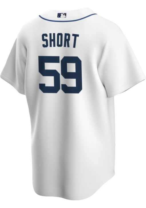 Zack Short Detroit Tigers Mens Replica WHITE Home Jersey - 17326765