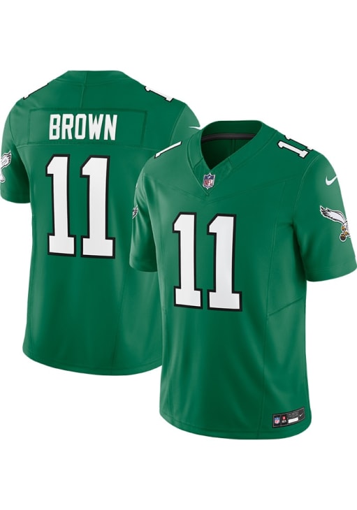 AJ Brown Philadelphia Eagles Mens KELLY Vapor F.U.S.E. Limited