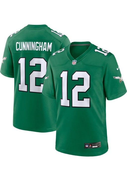 Randall Cunningham Philadelphia Eagles KELLY Alternate Game Jersey
