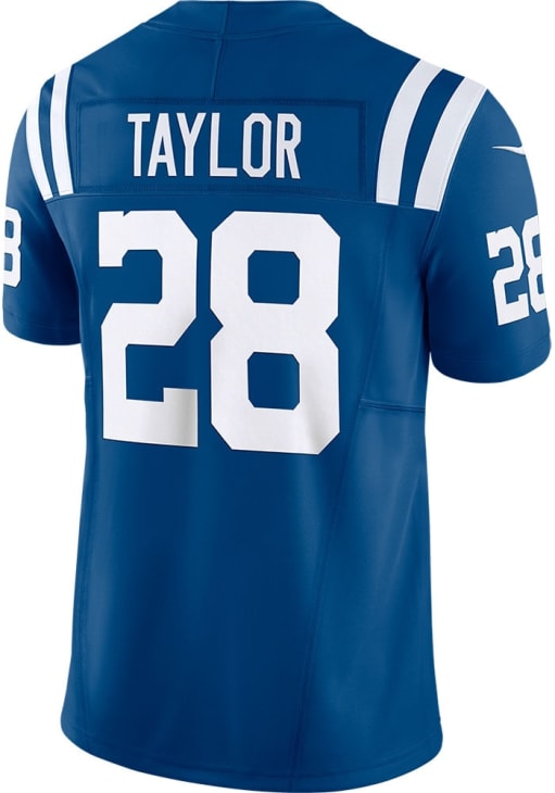 Jonathan Taylor Indianapolis Colts Mens BLUE Vapor F.U.S.E.