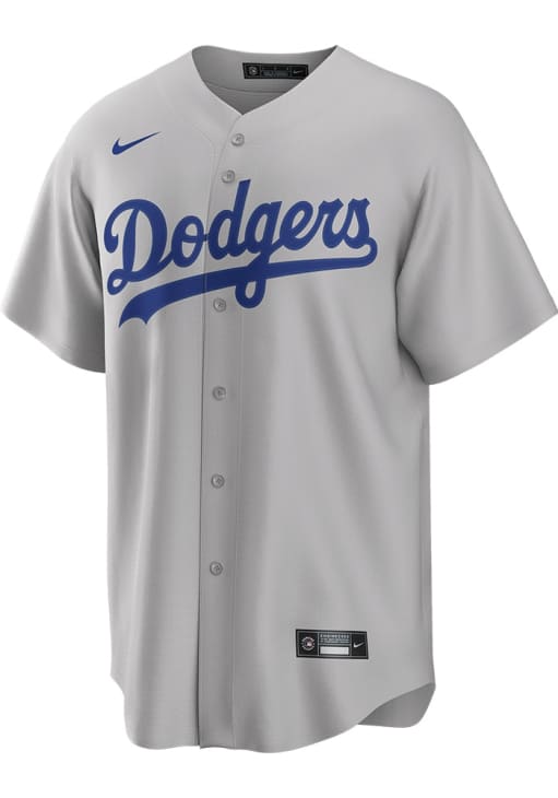 Freddie Freeman Los Angeles Dodgers Mens Replica GREY Road Jersey