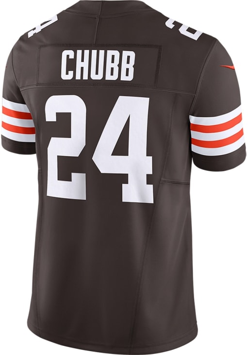 Nick Chubb Cleveland Browns Mens BROWN Vapor F.U.S.E. Limited
