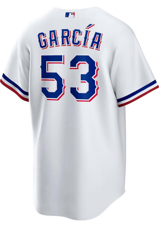 Adolis Garcia Texas Rangers Mens Replica WHITE Home Jersey - 17328659