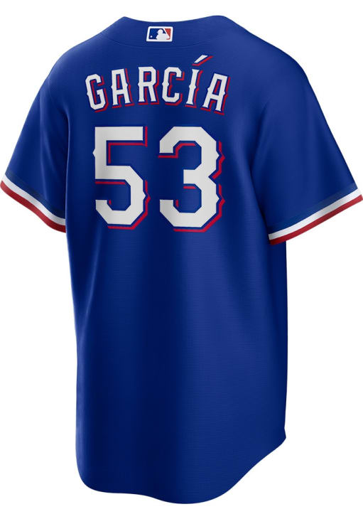 Adolis Garcia Texas Rangers Mens Replica ROYAL Alt Jersey - 17328661