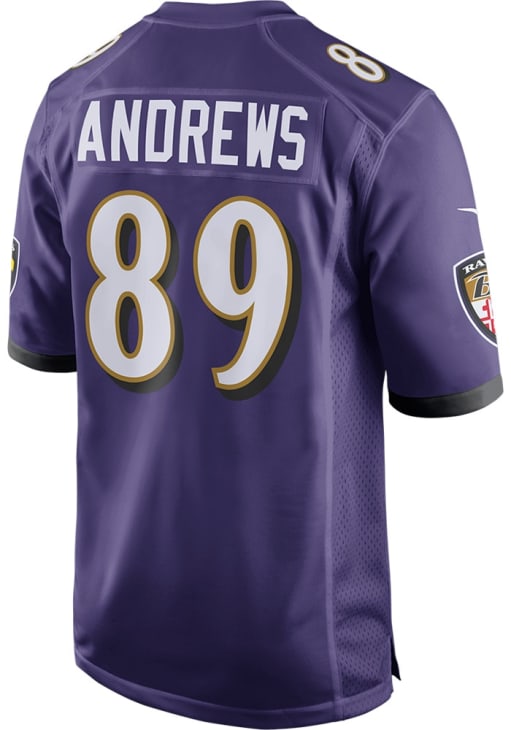 Mark Andrews Baltimore Ravens PURPLE Game Jersey - 17329529