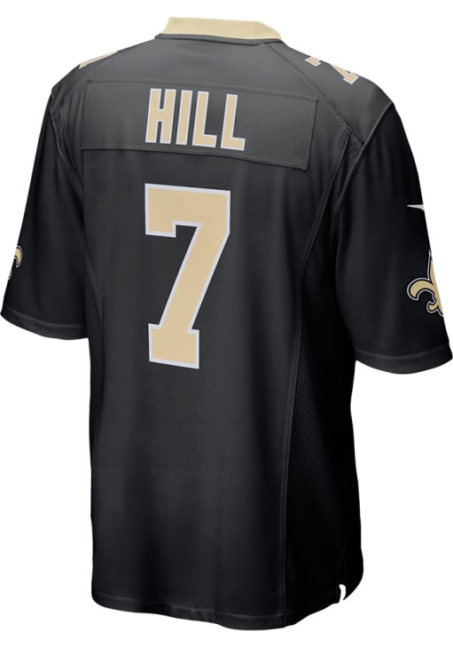 Taysom Hill New Orleans Saints BLACK Game Jersey - 17329531