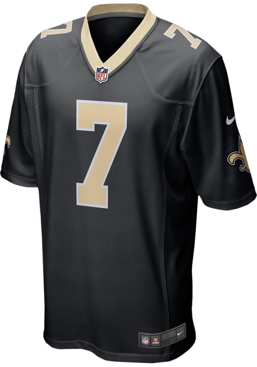 Taysom Hill New Orleans Saints BLACK Game Jersey - 17329531