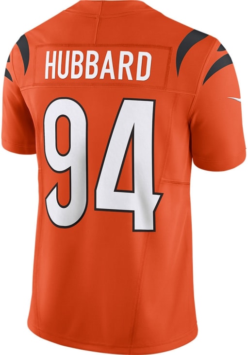 【白タグ美品】Supreme FW12 Bengals Jersey M Sam Hubbard Cincinnati Bengals Mens ORANGE Vapor F.U.S.E. Limited