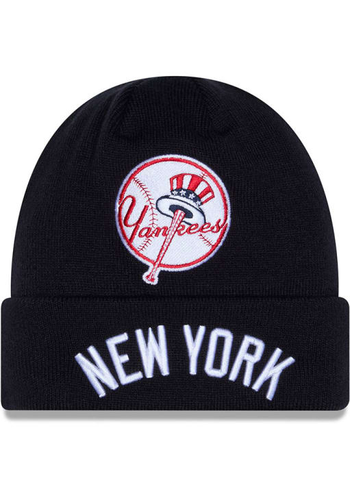 New York Yankees New Era NAVY 2026 Clubhouse Cuff Knit Hat - 1799470