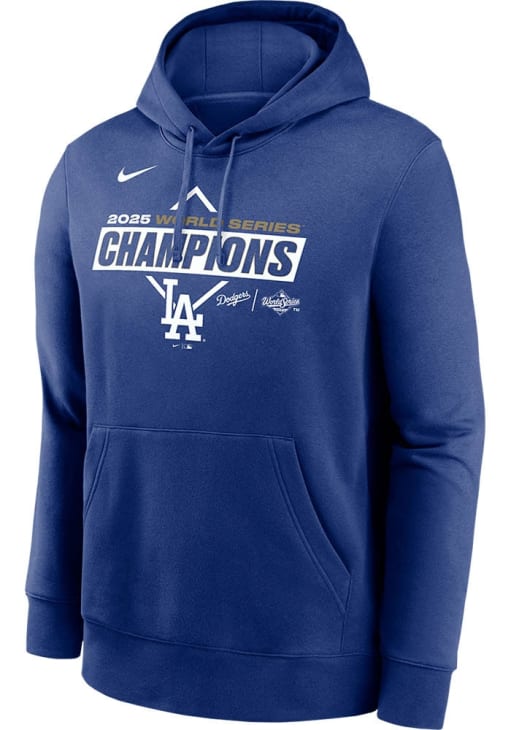 Nike Los Angeles Dodgers Mens ROYAL 2025 World Series Champions On