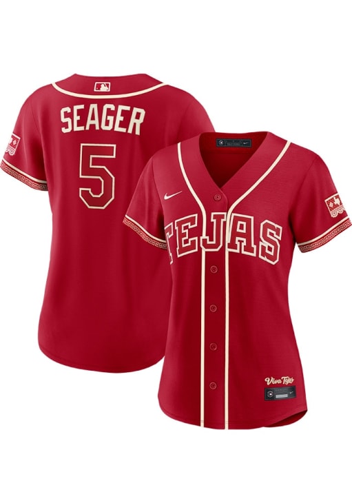 Corey Seager Texas Rangers Nike Womens Red City Connect 2.0