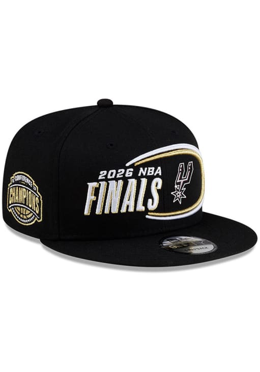 San Antonio Spurs New Era BLACK 2026 Conference Champions Locker